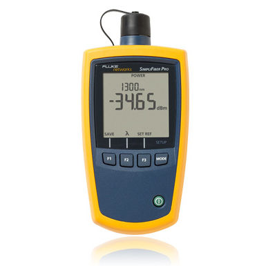 Medidor de potência óptico - SimpliFiber® Pro - Fluke Networks - digital / portátil / para fibra óptica