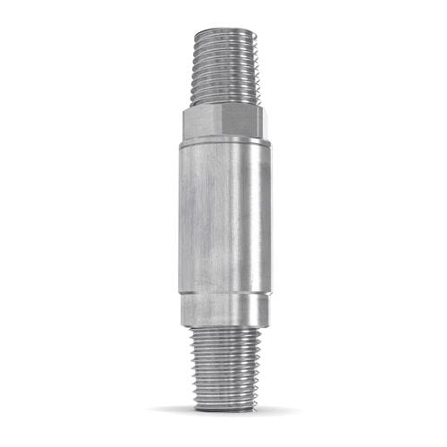 Válvula de retenção com rosca - 800-ES - WITT-Gasetechnik - em aço inoxidável / compacta / de mola