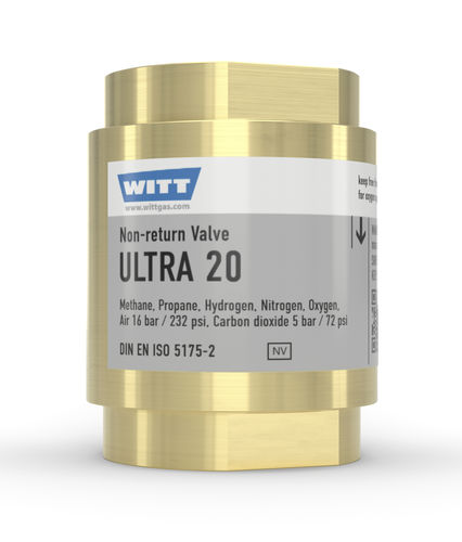 Válvula de retenção para gás - ULTRA 20  - WITT-Gasetechnik - DIN / com rosca / de baixa pressão