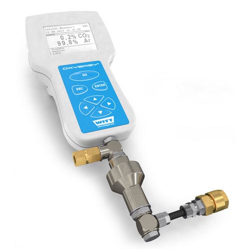Analisador de gás - OXYBABY® 6.0 P - WITT-Gasetechnik - de monitoramento / de concentração / de mão