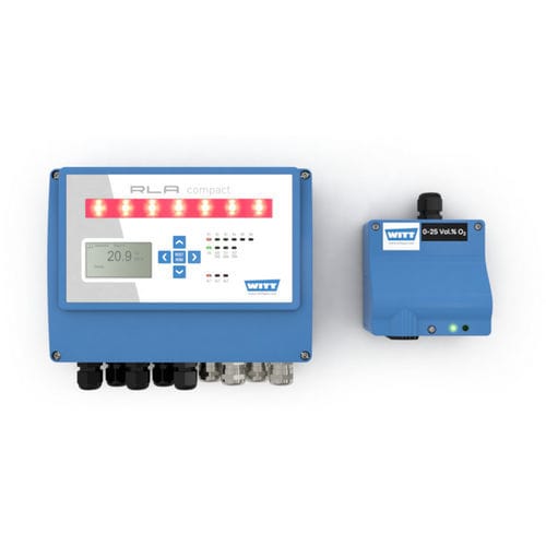 Sistema de monitoramento de oxigênio - RLA - WITT-Gasetechnik - O2 / de medição / compacto