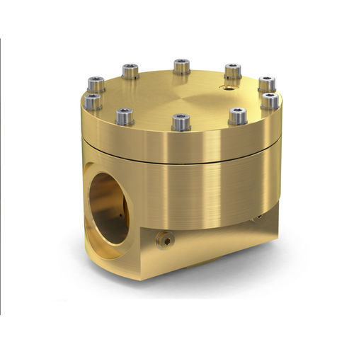 Regulador de contrapressão para gás - BPR 2 - WITT-Gasetechnik - com cúpula / de simples estágio / em latão