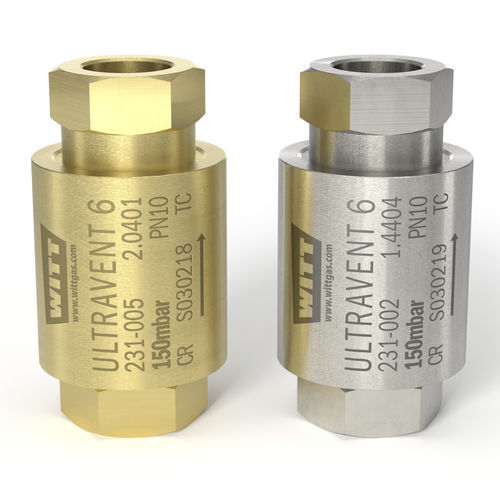 Válvula de segurança para gás - ULTRAVENT 6 - WITT-Gasetechnik - DIN / para tanque / de regulação