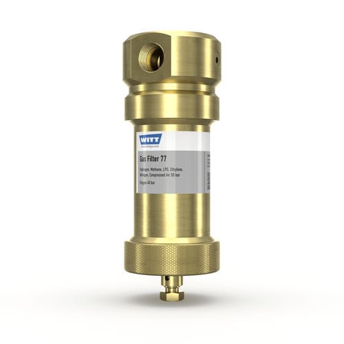 Filtro de gás - 77 - WITT-Gasetechnik - de cartucho / industrial / para a indústria alimentícia