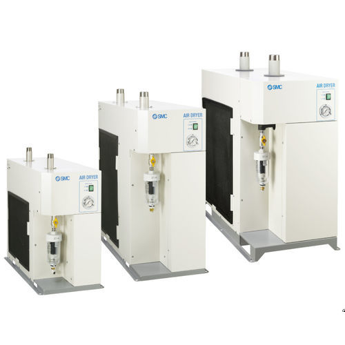 Secador de ar comprimido por refrigeração - IDF series - SMC PNEUMATIC - de simples estágio / para altas temperaturas