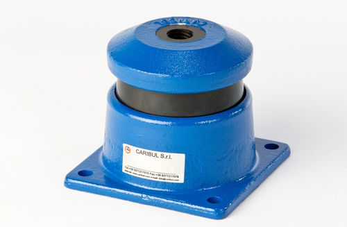 Isolador de vibração cônico - AMG - CARIBUL - em borracha / em elastômero / em aço