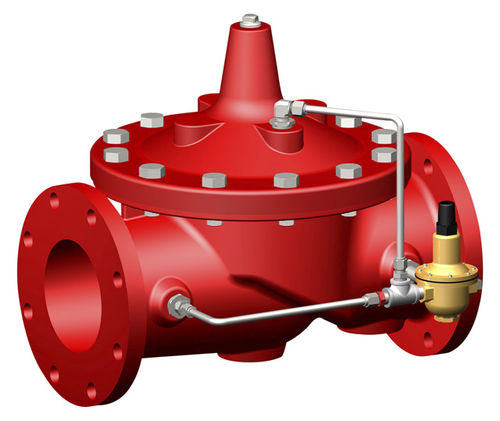 Válvula globo - 90-42 series - CLA-VAL Automatic Control Valves - redutora de pressão / para água do mar