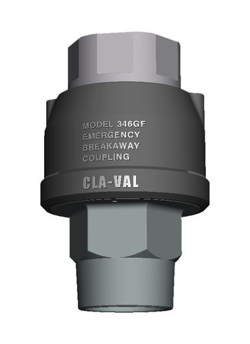 Conexão hidráulica - 346GF - CLA-VAL Automatic Control Valves - de segurança / de segurança breakaway