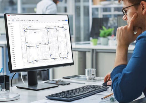 Suite de software de simulação - AMR Studio &reg; - ABB Robotics - de visualização / de monitoramento / de captação / análise de dados