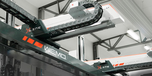 Robô cartesiano - Tandem - Wemo Automation - de 4 eixos / de emissão óptica por centelhamento / para máquina injetora