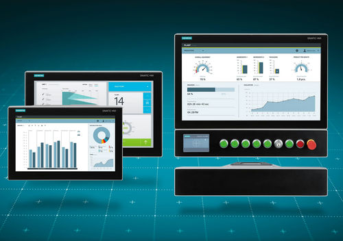 Painel PC LCD - Siemens PC-based Industrial Automation - 22" / 15" / 19"