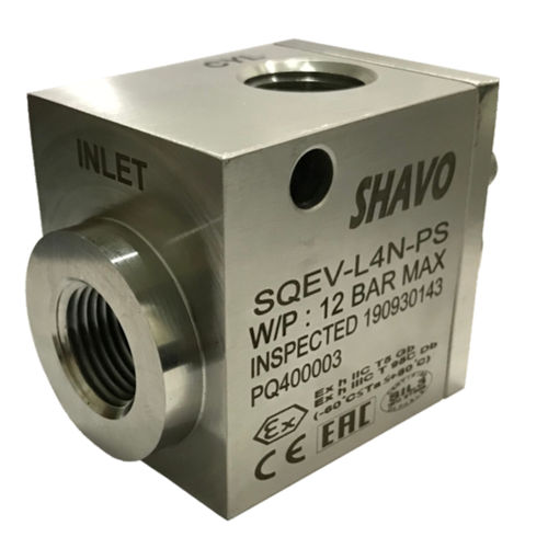Válvula de alívio de ar - SQEV - LGM ENGINEERING - compacta / rápida