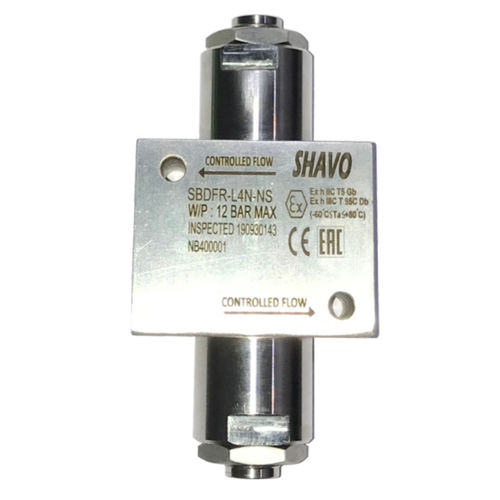 Regulador de vazão de pressão diferencial - SBDFR - LGM ENGINEERING - para óleo / para produtos químicos / para água