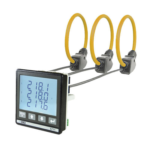 Medidor de potência embutido - S711E-ROG series - SENECA | AUTOMATION INTERFACES - trifásico / com entradas Rogowski