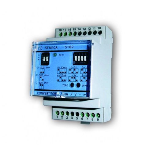 Conversor-isolador de sinal - S102 - SENECA | AUTOMATION INTERFACES - para potenciômetro