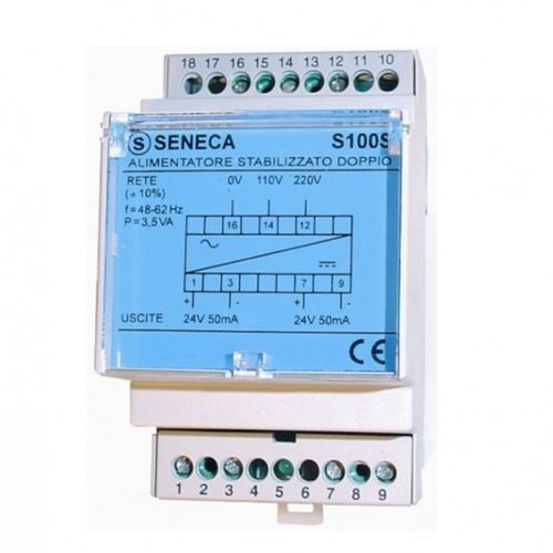 Fonte de alimentação elétrica para montagem em painel - S100S  - SENECA | AUTOMATION INTERFACES - CA/CC / estabilizada