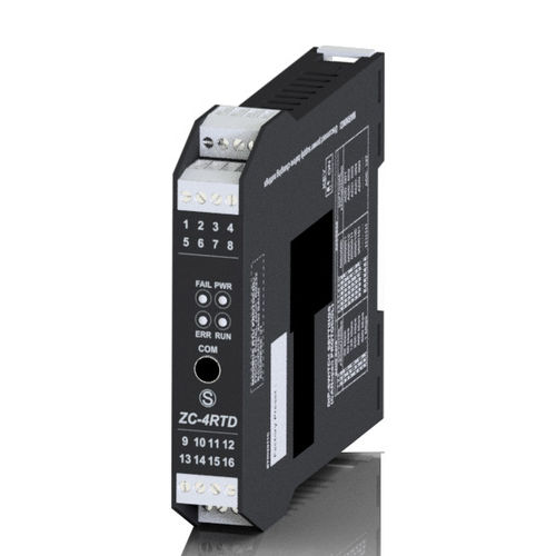 Módulo de entrada analógico - ZC-4RTD  - SENECA | AUTOMATION INTERFACES - CANopen / RS485 / para sensor RTD