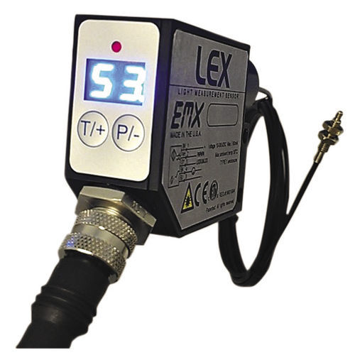 Sensor de luz visível - LEX-100 - EMX Industries Inc. - de fibra óptica / analógico