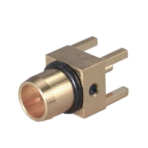 Conector RF - 81_BMA-50-0-1/111_N - HUBER+SUHNER - BMA / circular / de inserção (PTH)