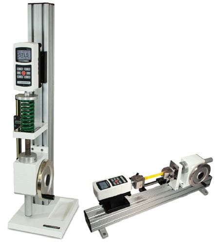 Banco de ensaio de forças - TSF, TSFH - IDM Instrument - manual / para molas / vertical