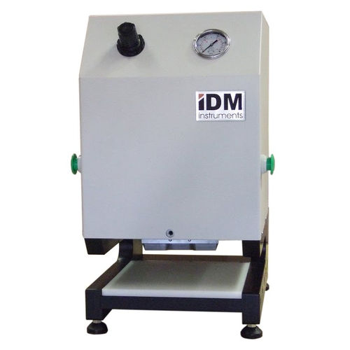 Prensa pneumática - C0050 - IDM Instrument - de corte / de borracha / para plásticos