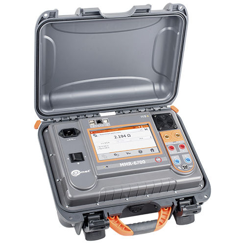 Microhmímetro digital - MMR-6700 - Sonel SA - portátil / de baixa resistência / 4 terminais