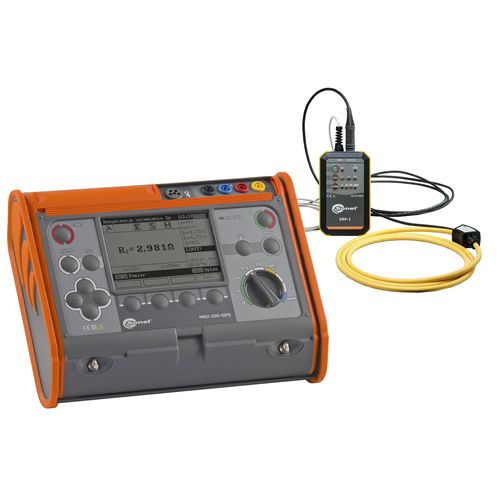 Testador de resistência de terra - MRU-200-GPS with ERP-1 adapter - Sonel SA - de continuidade / elétrico / de corrente de vazamento