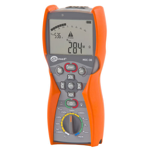 Testador de isolamento - MIC-30 - Sonel SA - de resistência de isolamento / elétrico / dielétrico