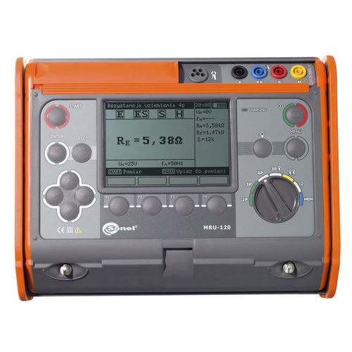 Testador de resistência de terra - MRU-120 - Sonel SA - de continuidade / elétrico / de continuidade de terra