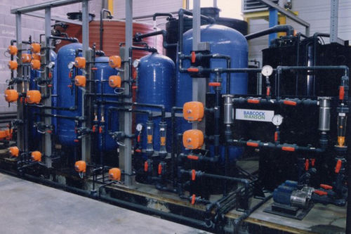 Estação de desmineralização por resinas de troca iônica - HRW® - Babcock Wanson