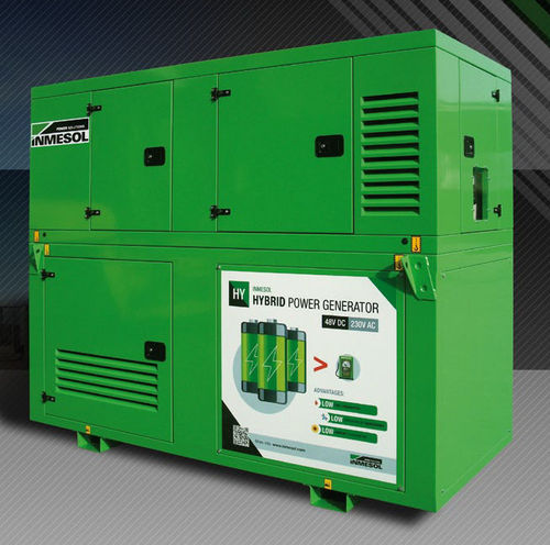 Grupo gerador de energia a diesel - HY-AC/DC2000 - Inmesol - híbrido / trifásico / estacionário