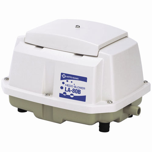 Soprador de ar - MEDO LA-80B - Nitto Kohki Europe - de simples estágio / para o tratamento de águas residuais / para metanador