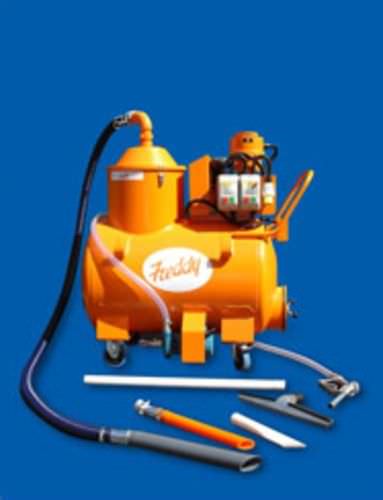 Aspirador industrial - Ecovac - Freddy - de óleo e cavacos / trifásico / móvel