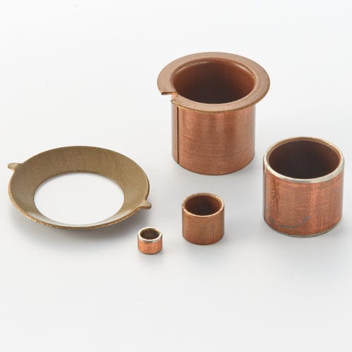 Mancal liso autolubrificante - TECHMET B - OILES Deutschland GmbH - cilíndrico / em bronze sinterizado / multicamada