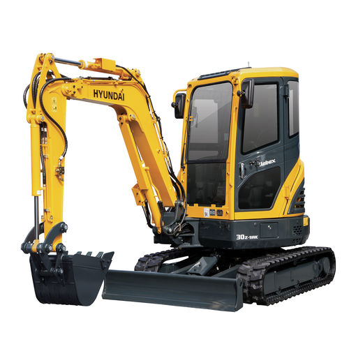 Escavadeira compacta - R30Z-9AK - Hyundai Construction Equipment Americas, Inc. - mini / de esteiras / Tier 4 Final