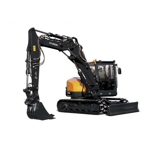 Escavadeira grande - HX85A - Hyundai Construction Equipment Americas, Inc. - de esteiras / a diesel / para construção civil