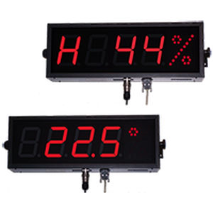 Display alfanumérico - DN189/TH - DITEL - de 7 segmentos / de 5 dígitos / para medição de temperatura