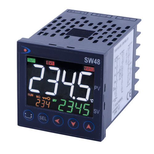 Regulador de temperatura digital - Syros SW48 - DITEL - PID / de processo / compacto