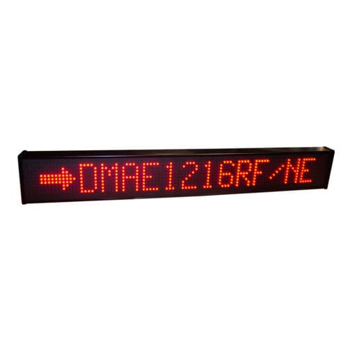 Display alfanumérico - DMAE1216 - DITEL - de grande formato / para ambiente externo