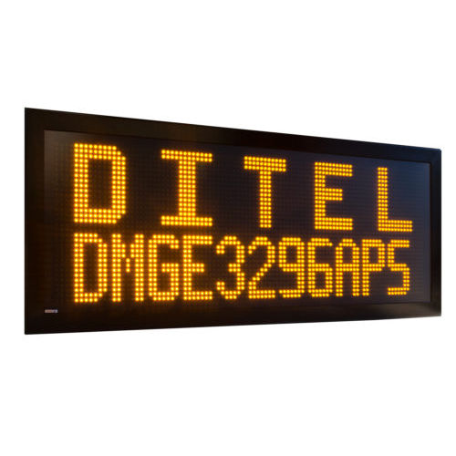 Display alfanumérico - DMGE3296 - DITEL - de grande formato / para ambiente externo