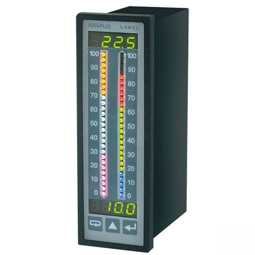 Indicador de processo - NA6PLUS - DITEL - com gráfico de barras / para montagem em painel / RS-485
