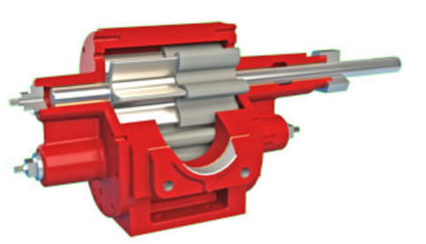Bomba de engrenagem - max. 100 psi, 232.0 gpm | 5600 series - Roper Pump - de lama / industrial / de transferência