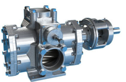 Bomba de engrenagem - max. 100 psi, max. 165.0 gpm | 9600 series - Roper Pump - para produtos químicos / industrial / de transporte