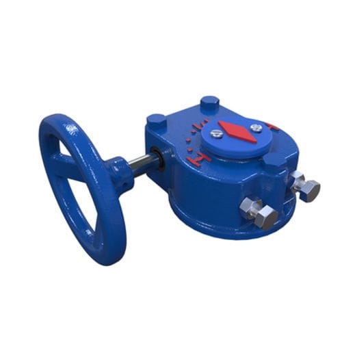 Atuador de válvula manual - QTW - Rotork - de 1/4 de volta / com fuso de rosca sem-fim / compacto