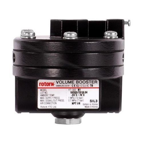 Amplificador pneumático de pressão de volume - YT-300 - Rotork - de pressão