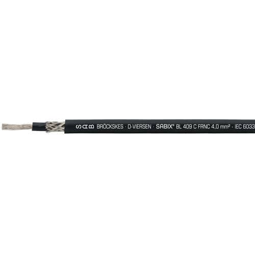 Cabo elétrico sem halogênio - SABIX® BL 409 C FRNC - SAB BROECKSKES GMBH & Co. KG - de alimentação / isolado / retardante de chama