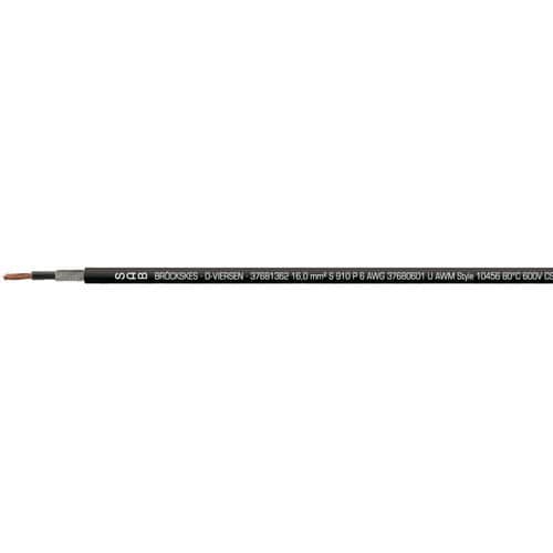Cabo elétrico de grande flexibilidade - S 910 P - SAB BROECKSKES GMBH & Co. KG - de alimentação / DIN / isolado