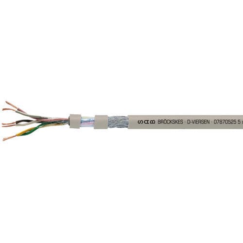 Cabo elétrico de grande flexibilidade - SD 960 CP TP - SAB BROECKSKES GMBH & Co. KG - de dados / DIN / isolado