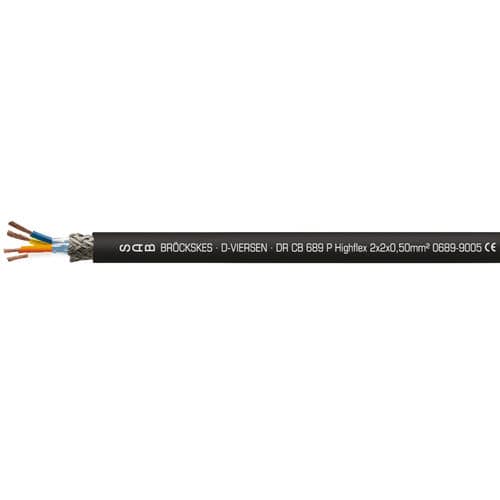 Cabo elétrico barramento CAN - DR CB 689 P Highflex - SAB BROECKSKES GMBH & Co. KG - de dados / DIN / Ethernet