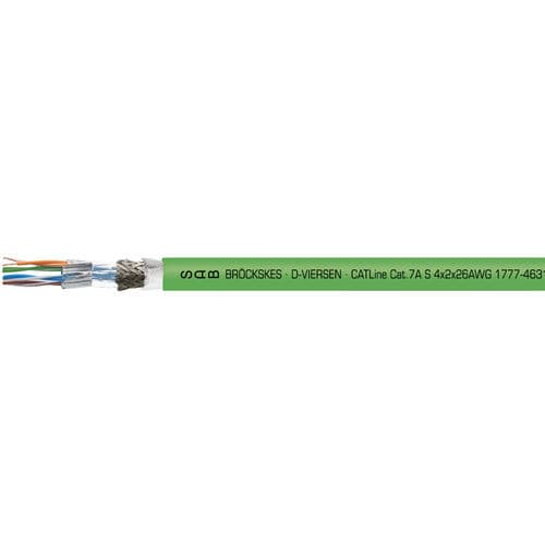 Cabo elétrico CAT 7a - 17774 series - SAB BROECKSKES GMBH & Co. KG - de dados / Gigabit Ethernet / isolado